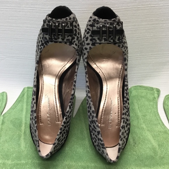 BCBGeneration Suede Leather Platforms. - Picture 5 of 8